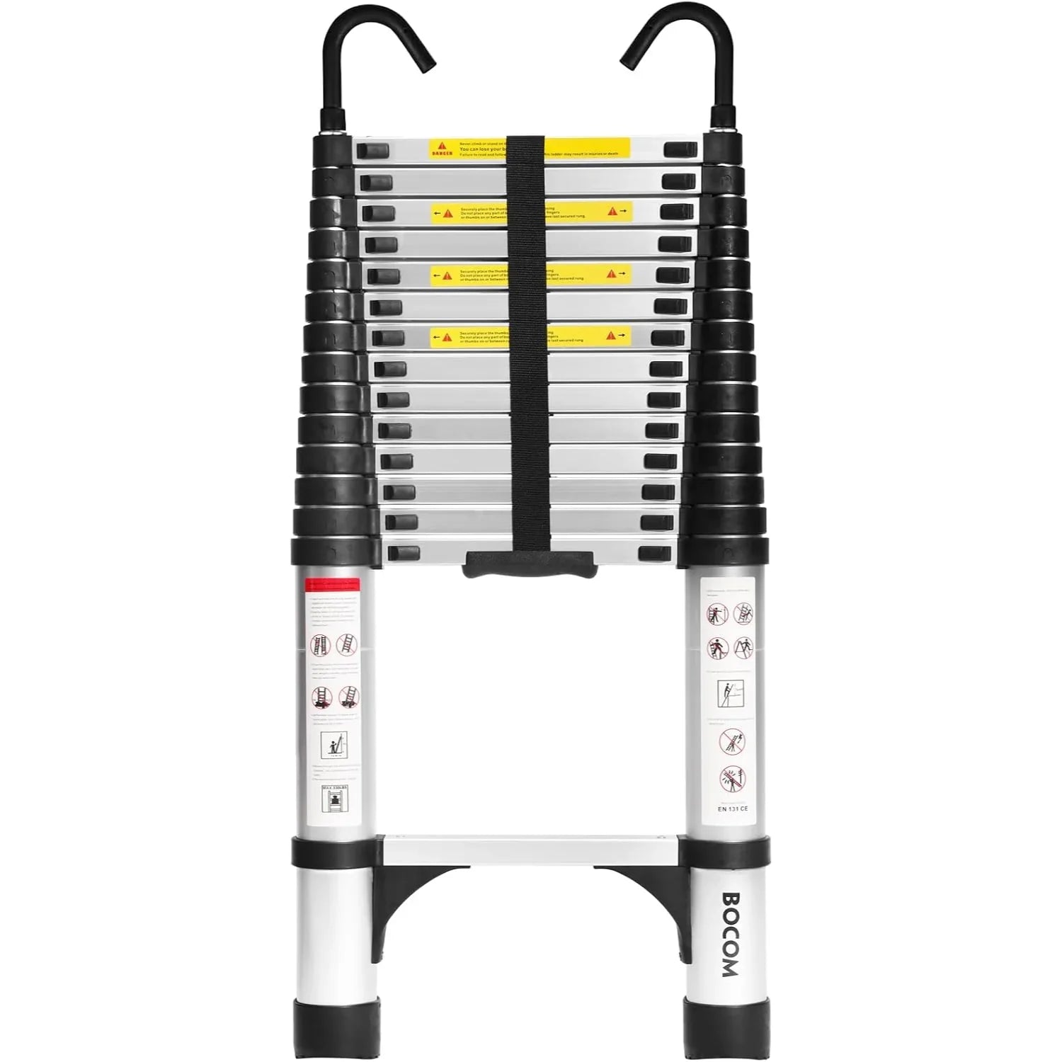 Lightweight Foldable Aluminum Telescopic Ladder