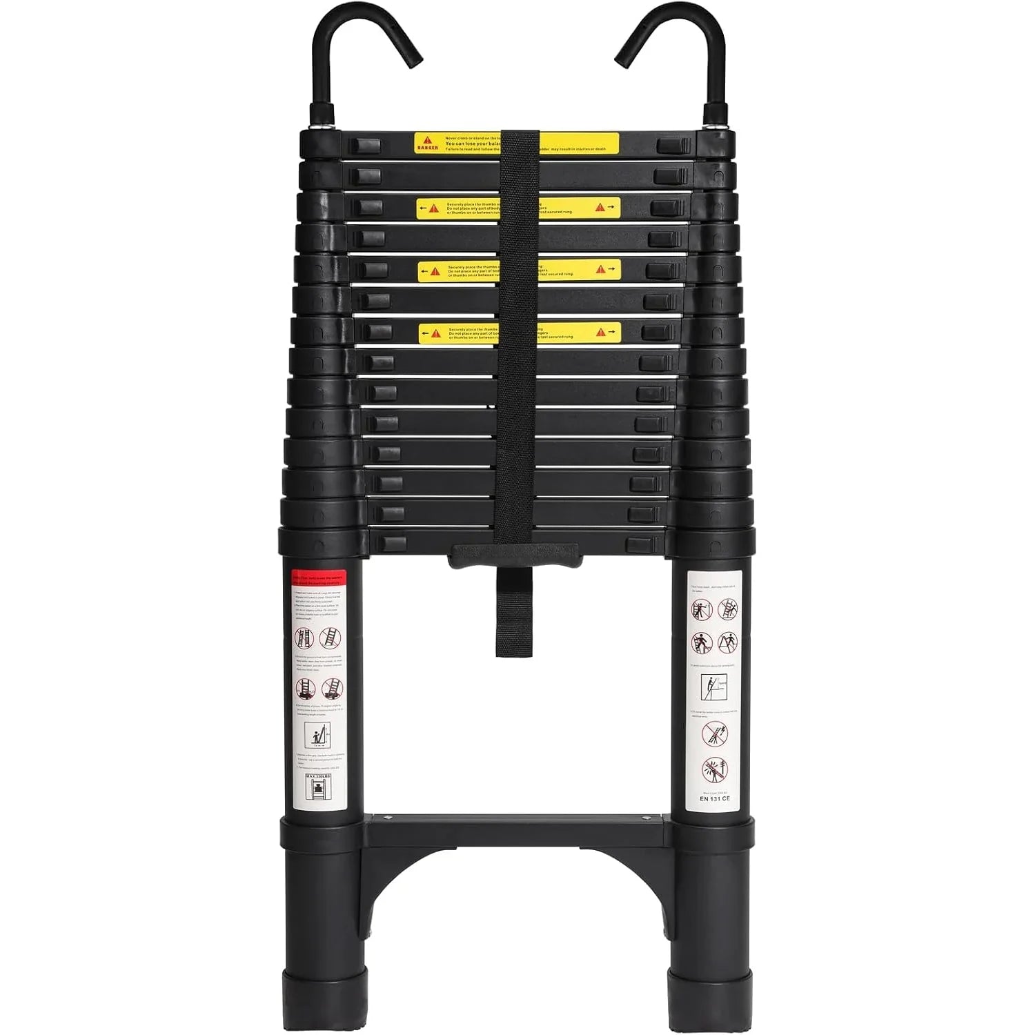 Lightweight Foldable Aluminum Telescopic Ladder