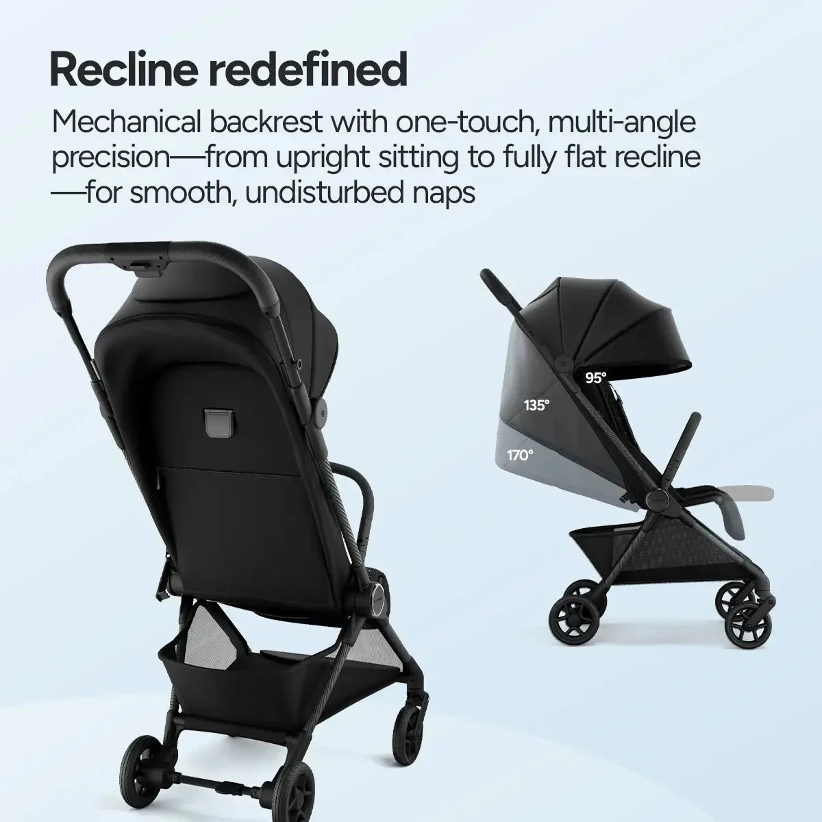 Compact Foldable Travel Baby Stroller