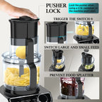 Food Processor Chopping & Blender Combo