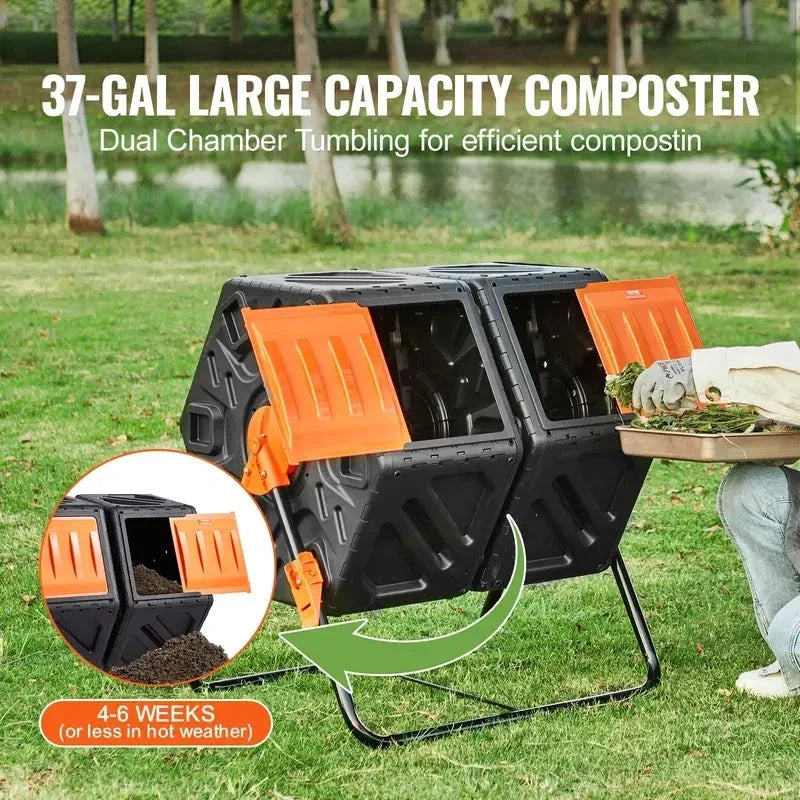 Dual Rotating Compost