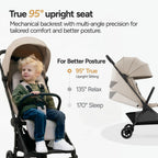 Compact Foldable Travel Baby Stroller